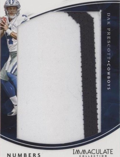 2016 Panini Immaculate Collection Dak Prescott #DP