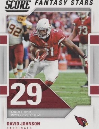 2017 Score David Johnson #13