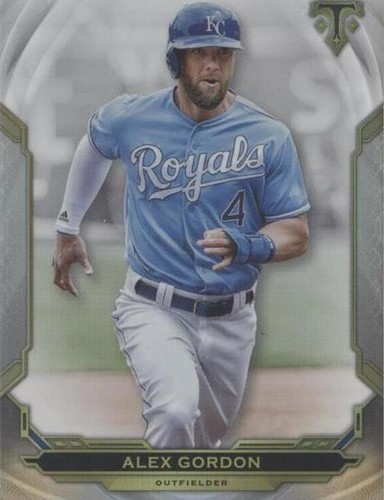 2019 Topps Triple Threads - Alex Gordon #6