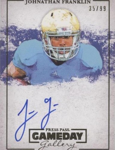 2013 Press Pass Johnathan Franklin #GG-JF