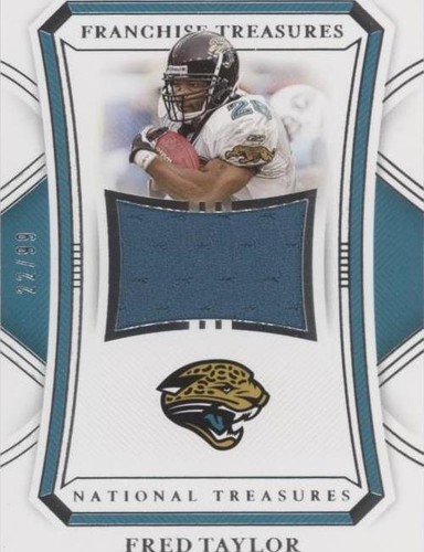 2020 Panini National Treasures Fred Taylor #FT-FT