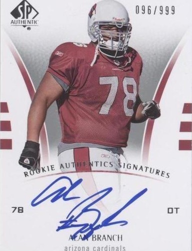 2007 SP Authentic Alan Branch #232