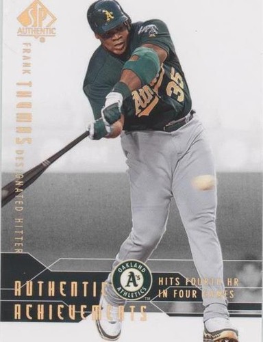 2008 SP Authentic - Frank Thomas #AA-4