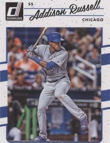 2017 Panini Donruss - Addison Russell #72