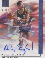 2019-20 Panini Impeccable - Alex English #EA-ALX