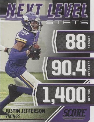 2021 Score Justin Jefferson #NL23
