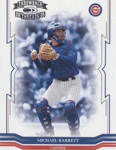 2005 Donruss Throwback Threads - Michael Barrett #8
