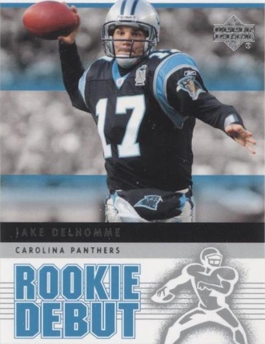 2005 Upper Deck Rookie Debut Jake Delhomme #14