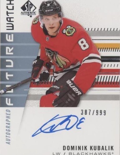 2019-20 SP Authentic - Dominik Kubalik #205