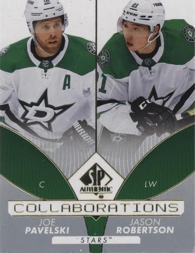 2022-23 SP Authentic - Jason Robertson Joe Pavelski #C-2