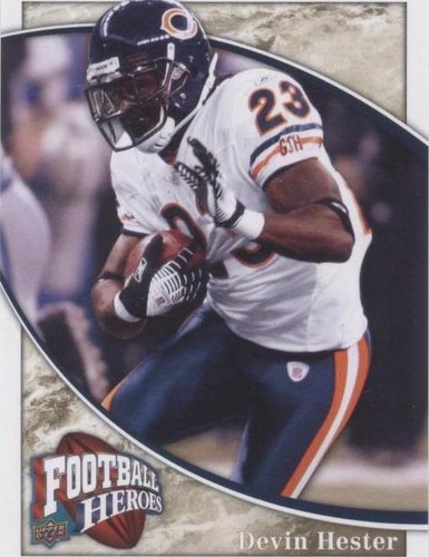 2009 Upper Deck Football Heroes Devin Hester #40