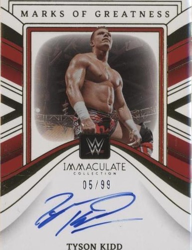 2023 Panini Immaculate Collection WWE - Tyson Kidd #MG-TKD
