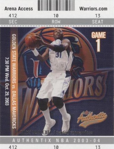 2003-04 Fleer Authentix - Nick Van Exel #76