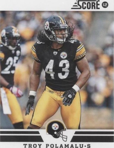 2012 Score Troy Polamalu #197