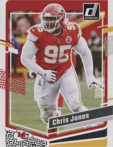 2023 Panini Donruss Chris Jones #142