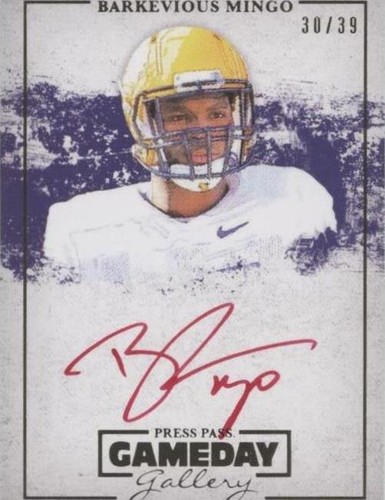 2013 Press Pass Barkevious Mingo #GG-BM