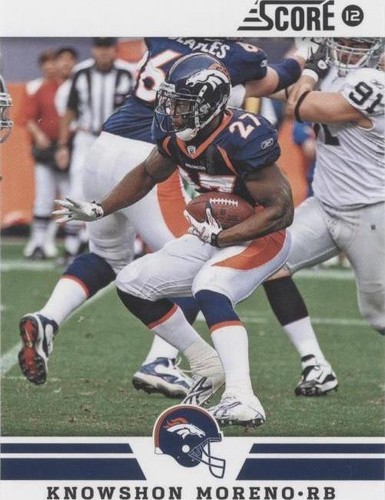 2012 Score Knowshon Moreno #183