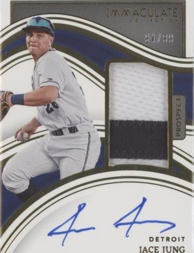 2023 Panini Immaculate Collection - Jace Jung #38