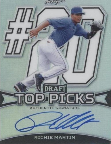 2015 Leaf Metal Draft - Richie Martin #TP-RM1