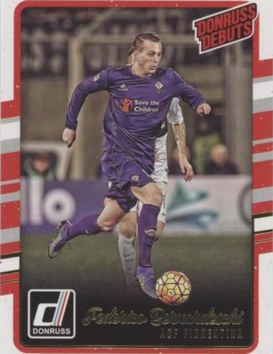 2016-17 Panini Donruss Federico Bernardeschi #218