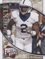 2009 Upper Deck Football Heroes Derrick Williams #146