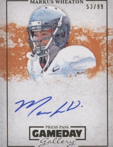 2013 Press Pass Markus Wheaton #GG-MW