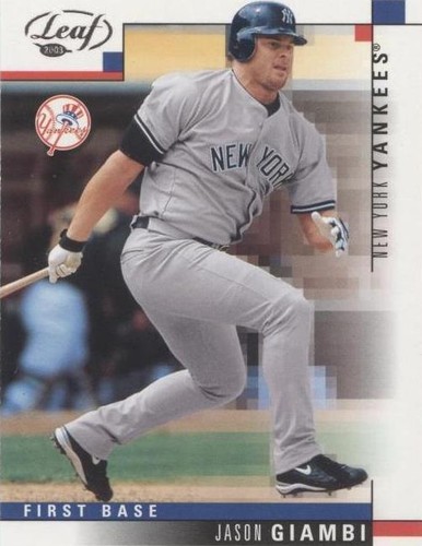 2003 Leaf - Jason Giambi #70