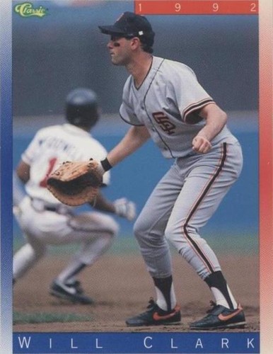 1992 Classic Update Blue/Red Travel Edition - Will Clark #T37