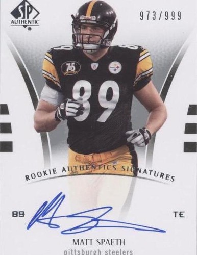 2007 SP Authentic Matt Spaeth #243