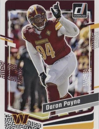 2023 Panini Donruss Daron Payne #295