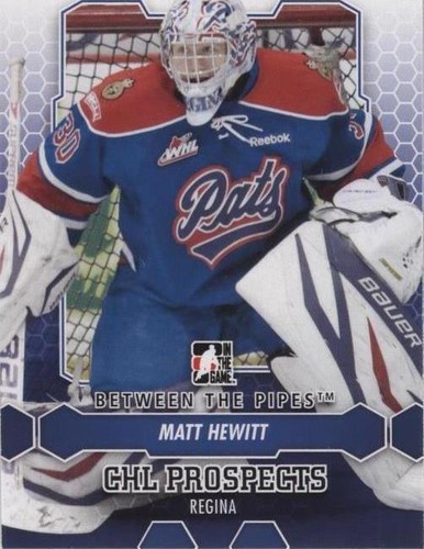 2012-13 In the Game Between the Pipes - Matt Hewitt #58