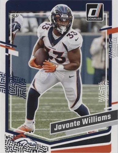 Javonte Williams #33 サインキャップ Javonte Williams #33 サインキャップ Javonte Williams