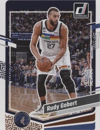 PSA 10:POP 1🔥2023-24 Panini Prizm Monopoly RUDY GOBERT #54