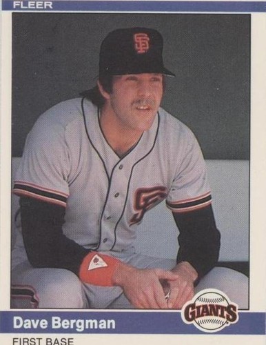 1984 Fleer - Dave Bergman #366