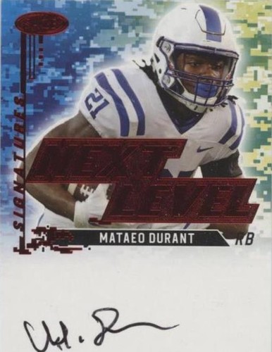 2022 SAGE High Series Mataeo Durant #NLS-MD