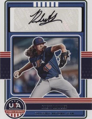 2023 Panini USA Baseball Stars & Stripes - Rhett Lowder #CNTS-RL