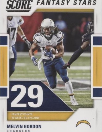 2017 Score Melvin Gordon #7