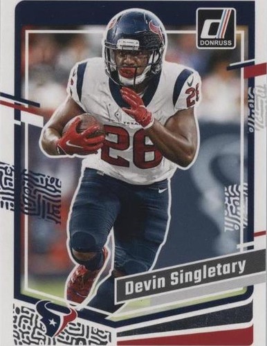 2023 Panini Donruss Devin Singletary #119