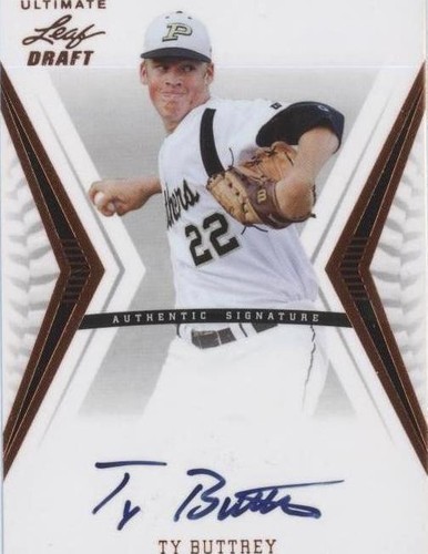 2012 Leaf Ultimate Draft - Ty Buttrey #BA-TB1