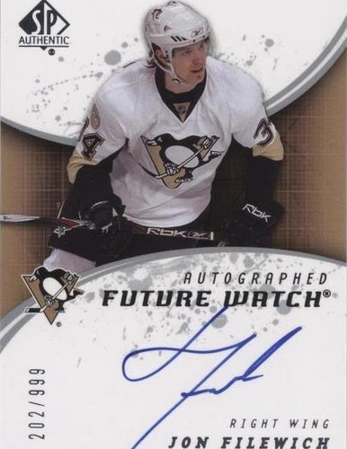 2008-09 SP Authentic - Jonathan Filewich #212
