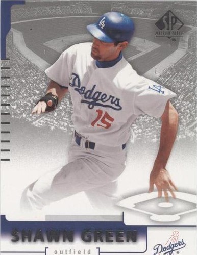 2004 SP Authentic - Shawn Green #23