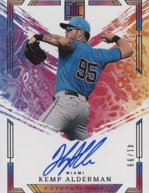 2024 Panini Impeccable - Kemp Alderman #EA-KA