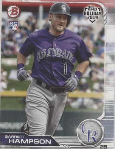 2019 Topps Holiday Bowman - Garrett Hampson #TH-GH