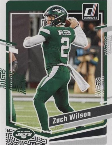 スターコレクション 2023 Panini Prizm - Zach Wilson #235 Silver Prizm TC7641 | eBay