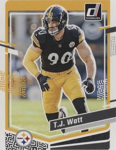 2023 Panini Donruss T.J. Watt #254