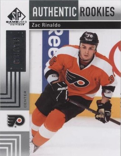 2011-12 SP Game Used Edition - Zac Rinaldo #154