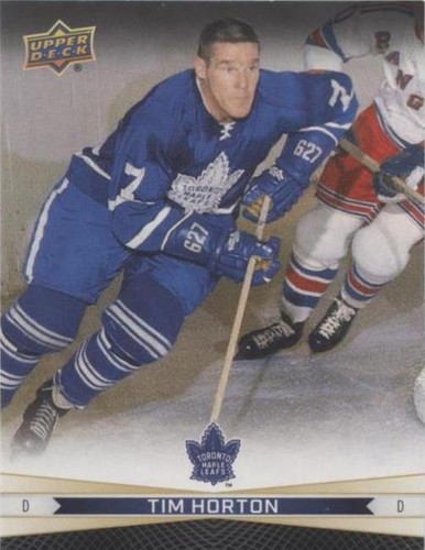 2023-24 Upper Deck Tim Hortons Greatest Duos - Frank Mahovlich Tim Horton #1