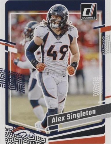 2023 Panini Donruss Alex Singleton #84