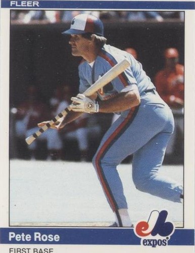 1984 Fleer Update - Pete Rose #U-102