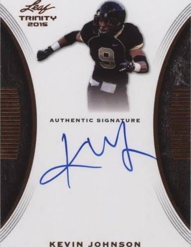 2015 Leaf Trinity Kevin Johnson #TS-KJ1